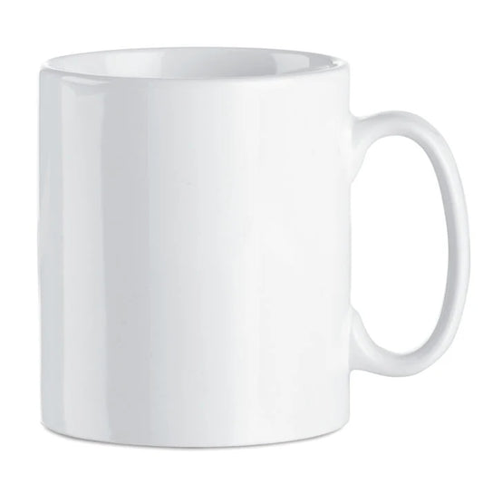 Custom white mug