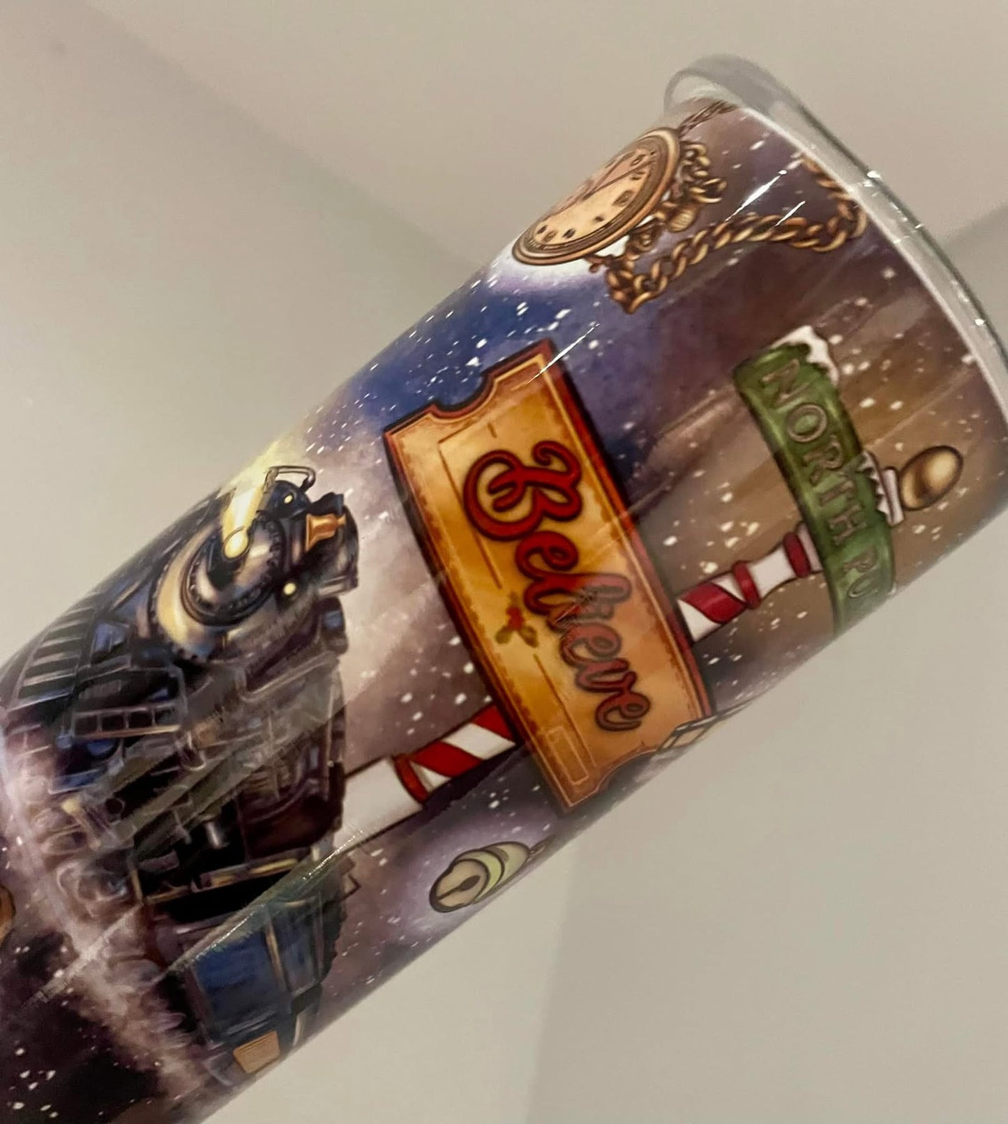 Christmas Train 20oz tumbler