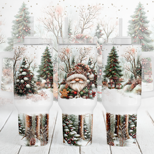 40oz Christmas gonk tumbler